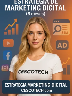 Creación de Estrategia de Marketing Digital (6 meses)