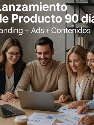 Paquete lanzamiento de producto 90 días CescoTech - landing y ads Paquete lanzamiento de producto 90 días CescoTech - landing y ads