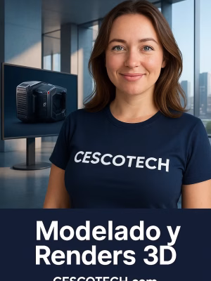 Modelado y Renders 3D