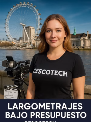 Producción profesional de Largometrajes Bajo Presupuesto. Guion, rodaje 4K/6K y postproducción completa. Cine independiente y distribución en festivales.