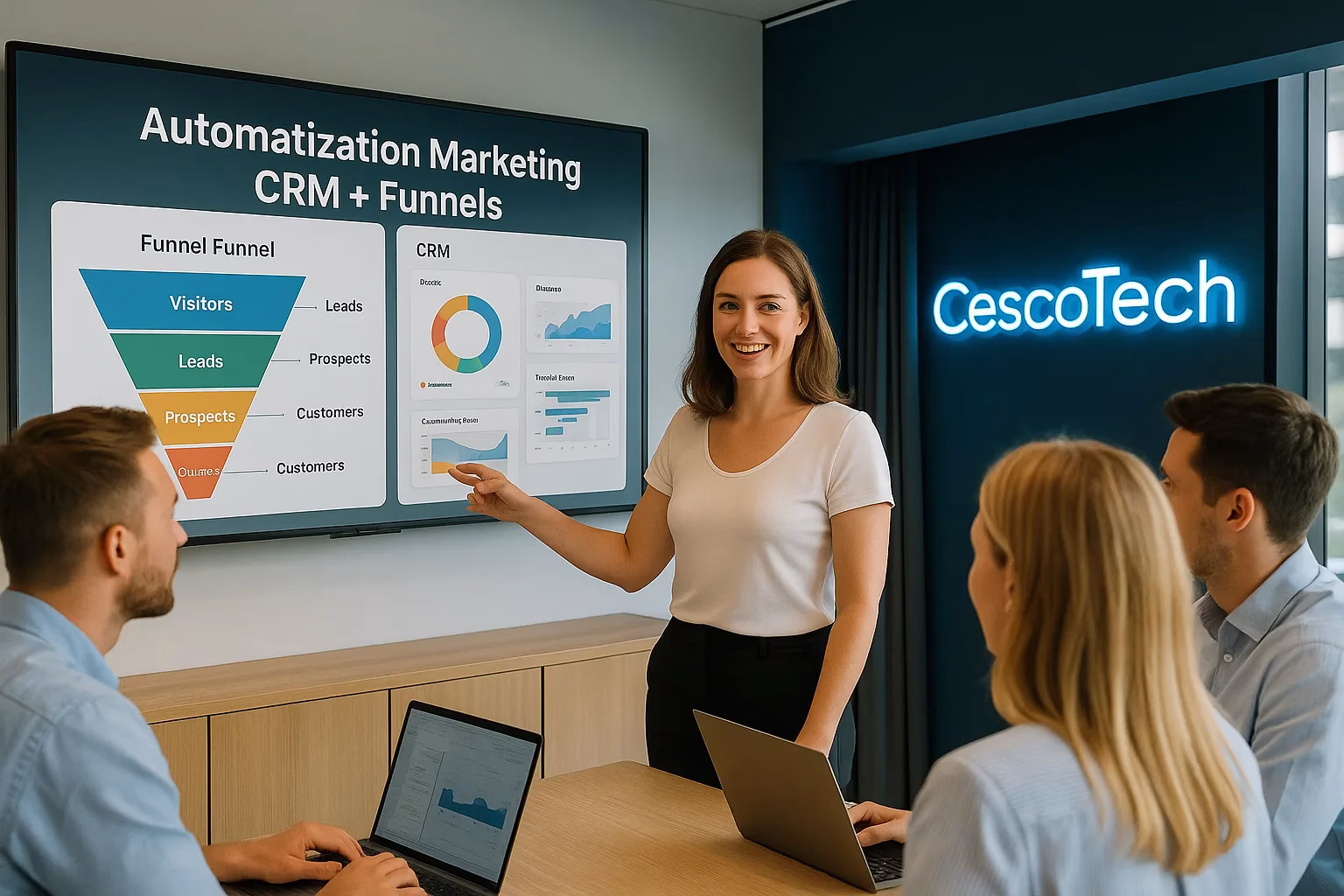 Automatización de Marketing | CRM + Funnels