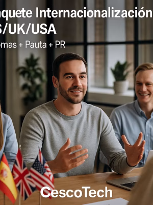 Paquete Internacionalización ES UK USA