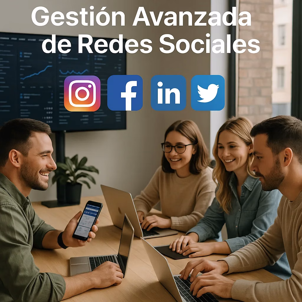 Gestión Avanzada de Redes Sociales | Estrategia y Crecimiento - CescoTech