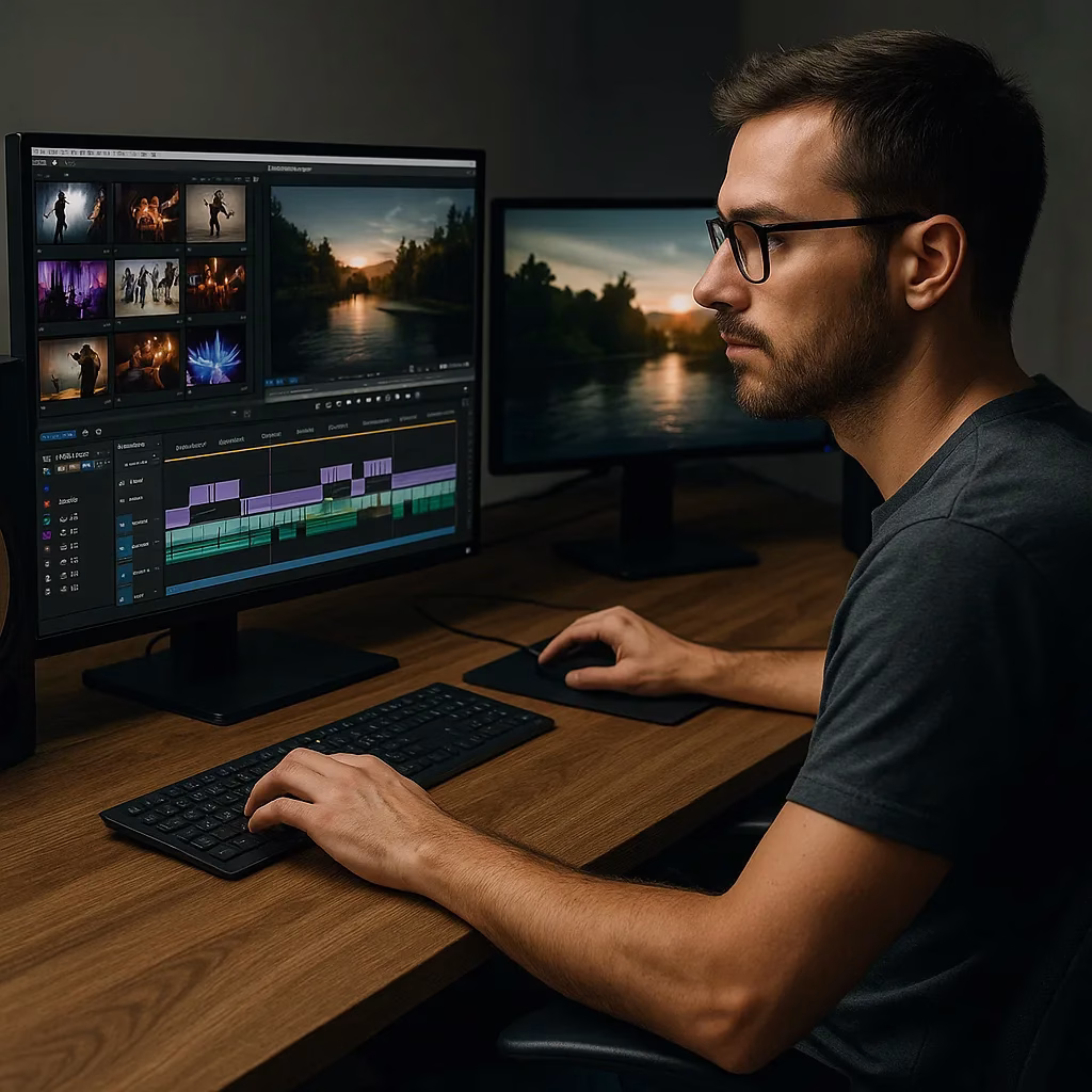 Edición de vídeo y montaje por horas