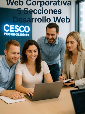 Web Corporativa de 5 secciones Web Corporativa de 5 secciones