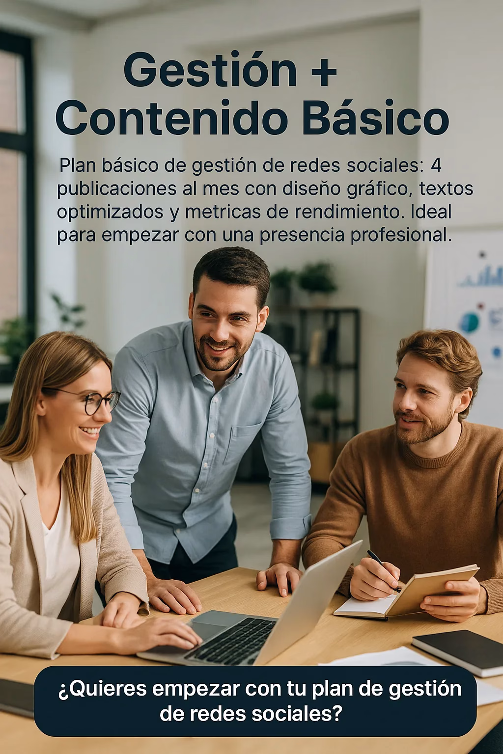 Gestión + Contenido Básico | Marketing Digital - CescoTech.com