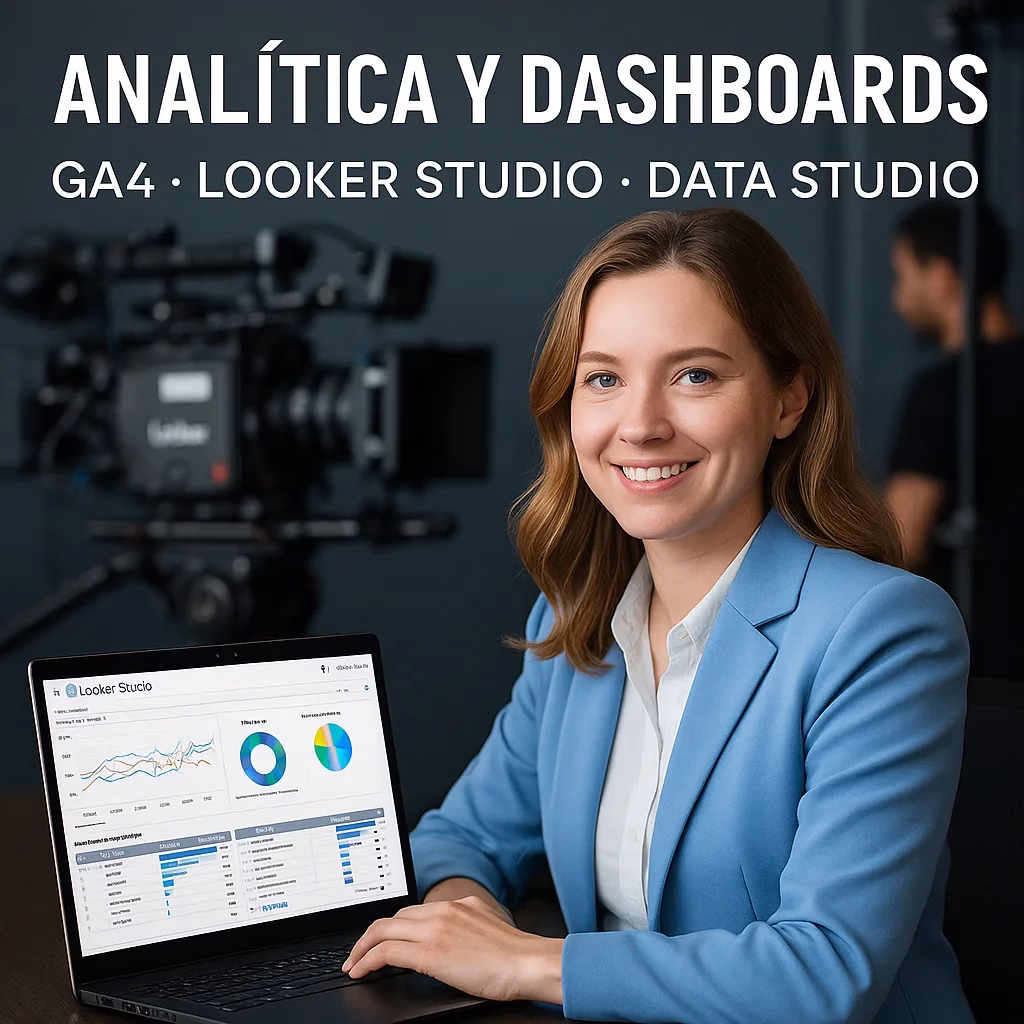 Analítica y Dashboards en GA4 y Looker Studio